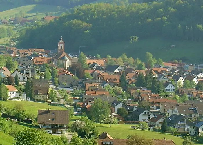بيت ضيافة Garni Cafe Schacher Oberwolfach